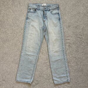 Abercrombie Kids Lightweight Baggy Jeans in Medium Wash, 15/16